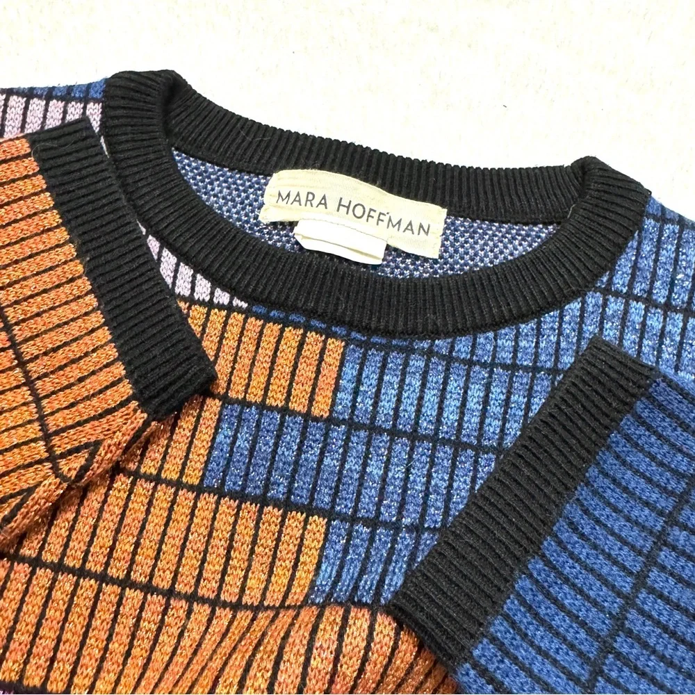 Mara Hoffman Radial Sweater Cropped Knit sz S - Picture 5 of 8